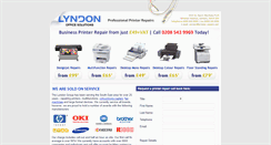 Desktop Screenshot of printer-repairs.net